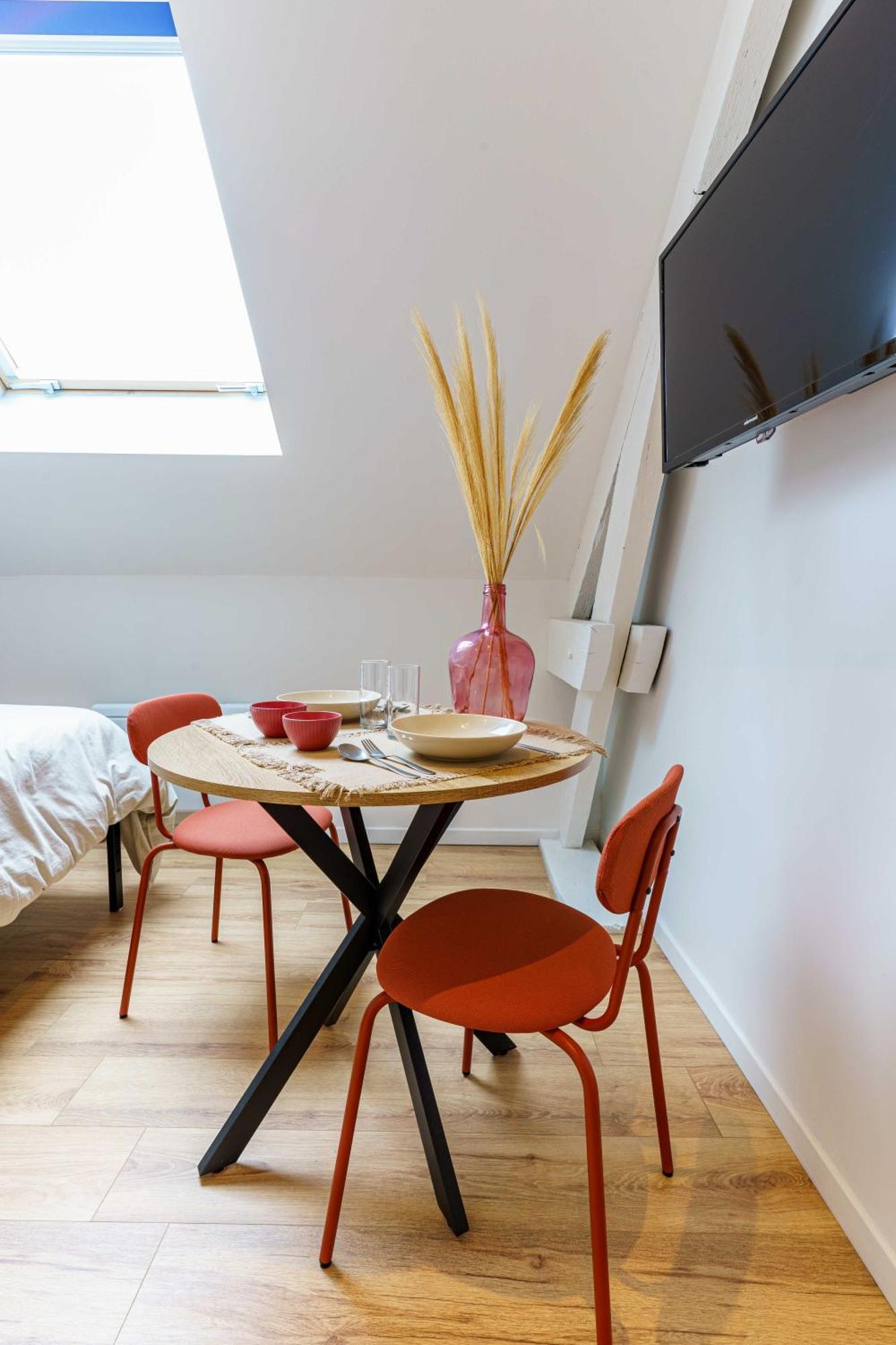 Studio Seduisant 2Pers Wifi Gare Saint-Quentin  Exterior foto